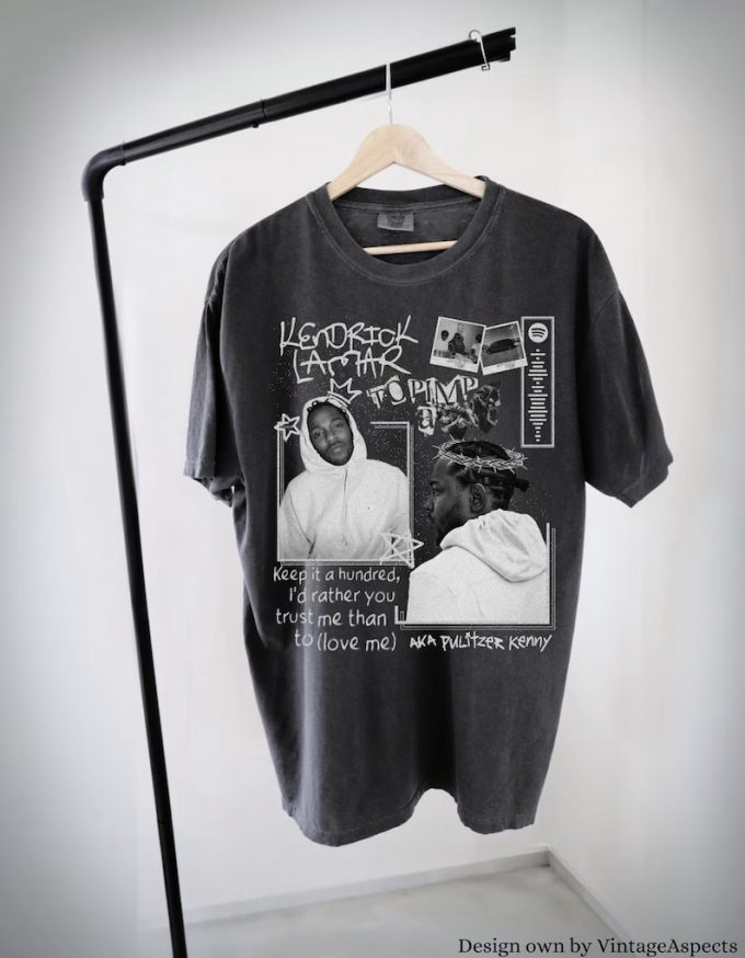 Vintage Kendrick Lamar Shirt: Retro Style With Iconic Rapper Design 2