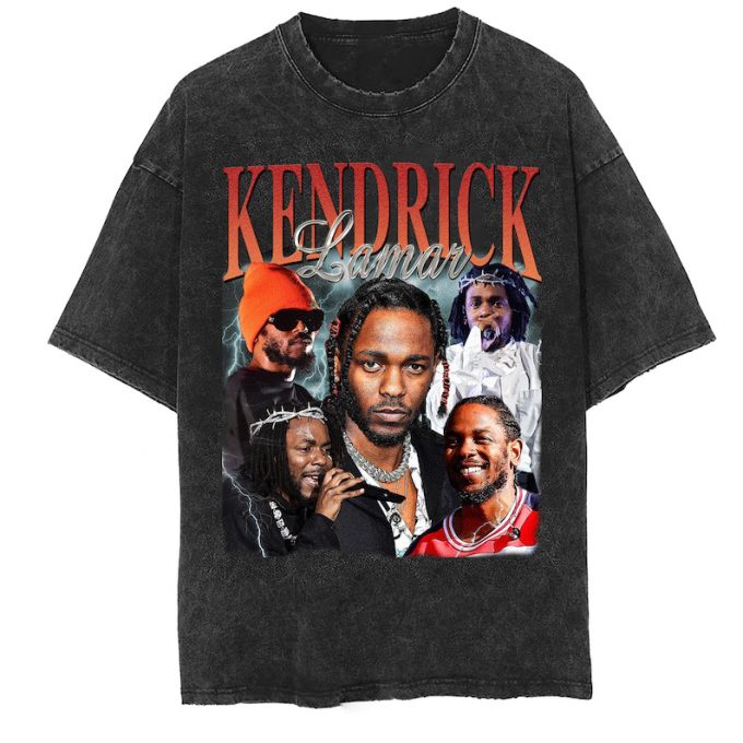 Shop The Trend: Authentic Kendrick Lamar Vintage T-Shirt - Limited Stock! 2