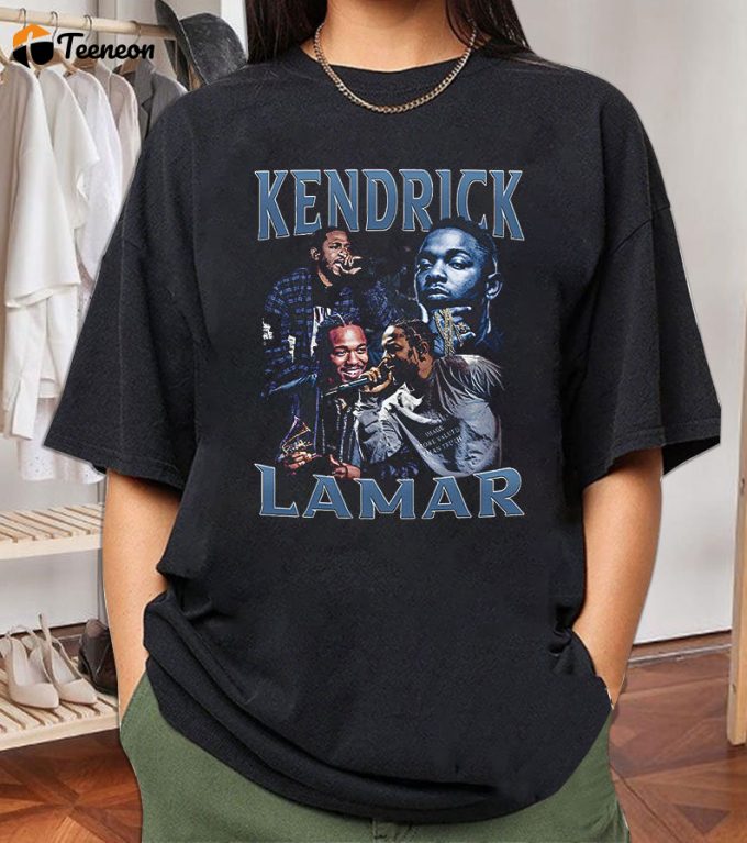 Vintage Kendrick Lamar T-Shirt: Authentic Hip Hop Apparel For True Fans 1