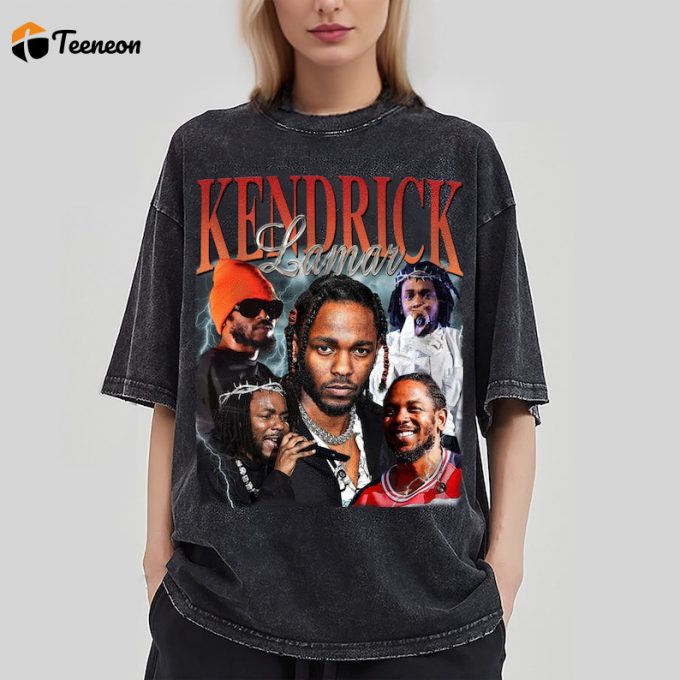 Shop The Trend: Authentic Kendrick Lamar Vintage T-Shirt - Limited Stock! 1