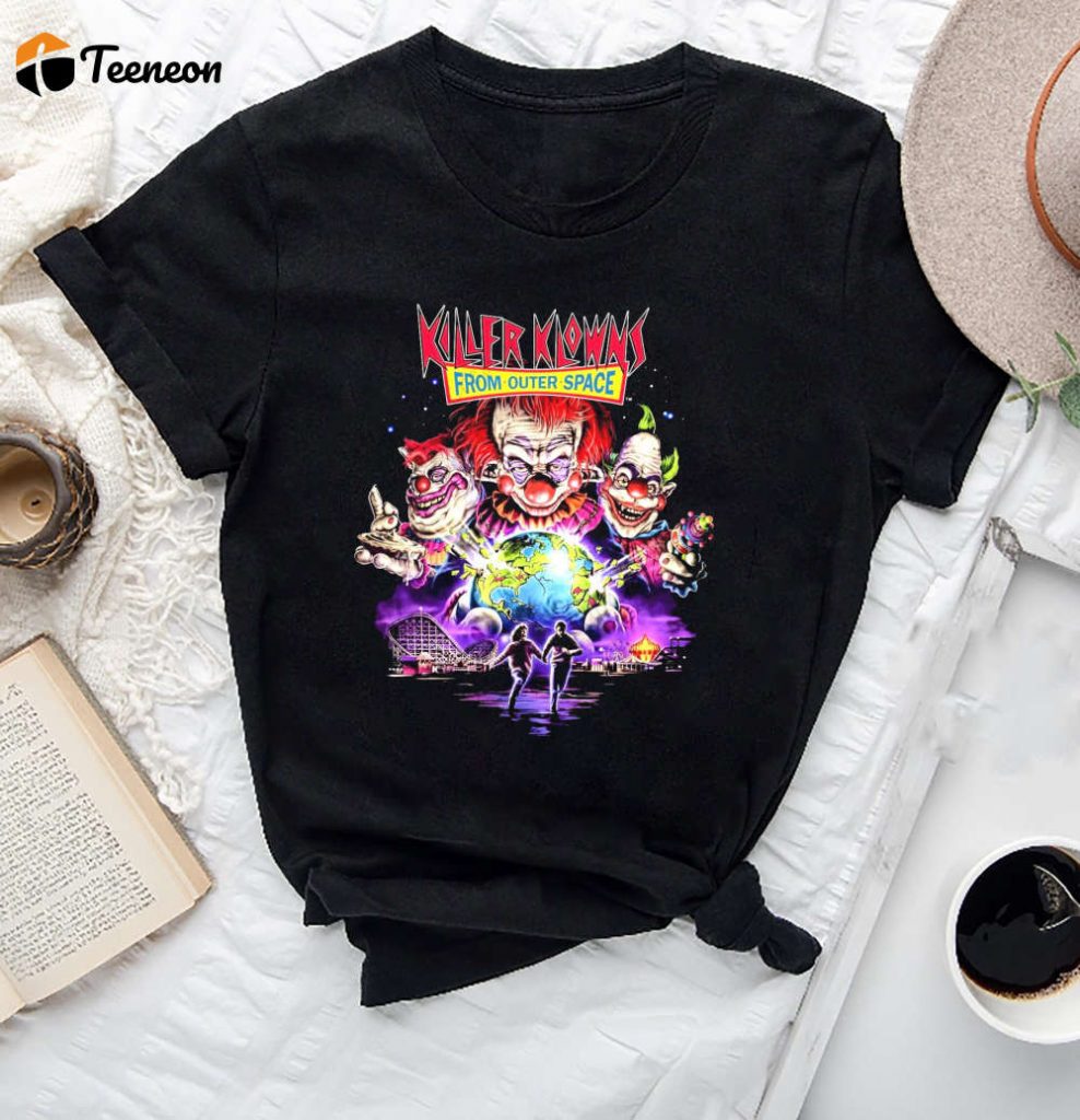 Killer Klowns From Outer Space T-Shirt: Horror Movie Fan Shirt For Halloween 2