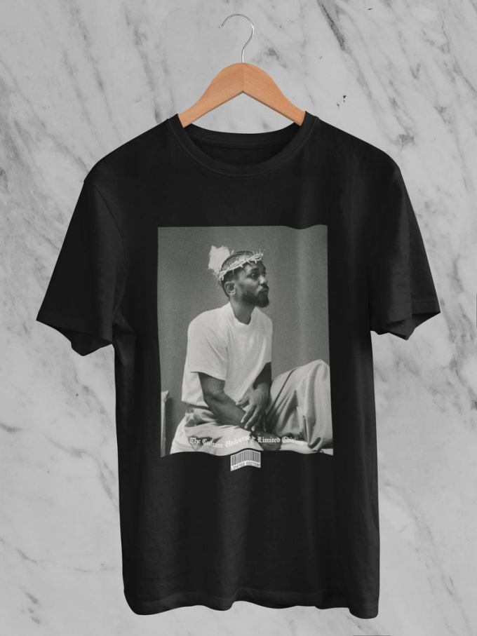 Unleash Your Inner Royalty With King Kendrick Lamar Graphic Shirt - Exclusive Urban Wear For Music Lovers 3