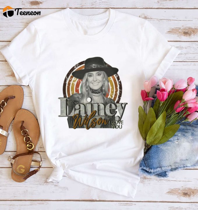 Lainey Wilson Shirt: I Love You Fan Gift Tour 2024 Concert Shop Now! 1