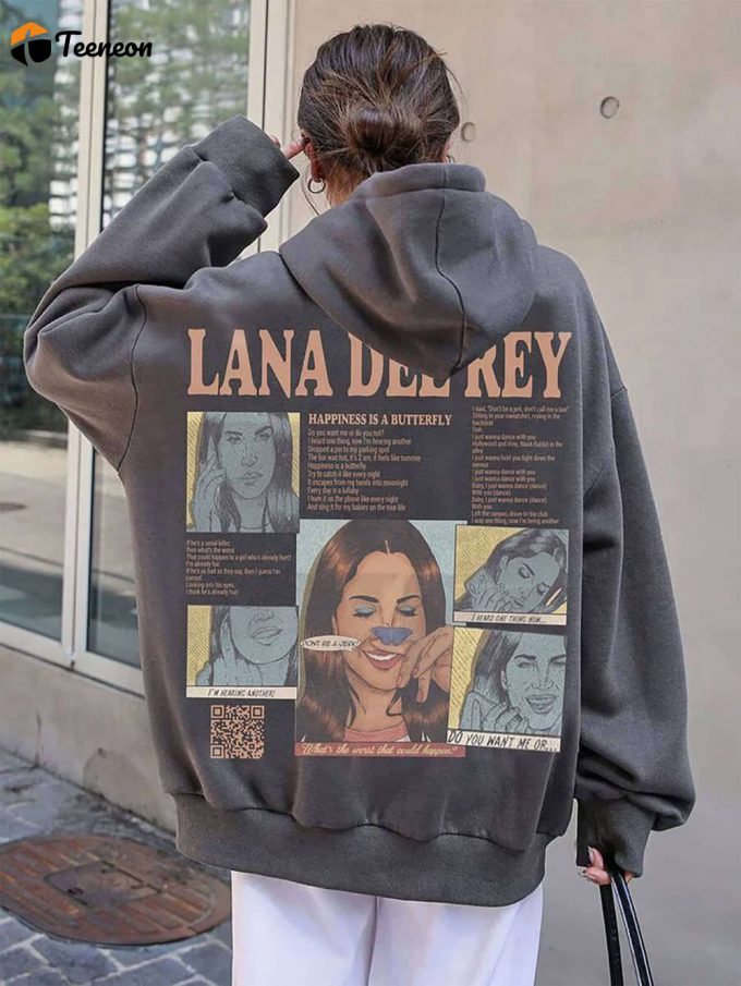 Lana Del Rey Tee Shirt Hoodie &Amp;Amp; Baby Merch: Coquette Dollette Trending Aesth 1