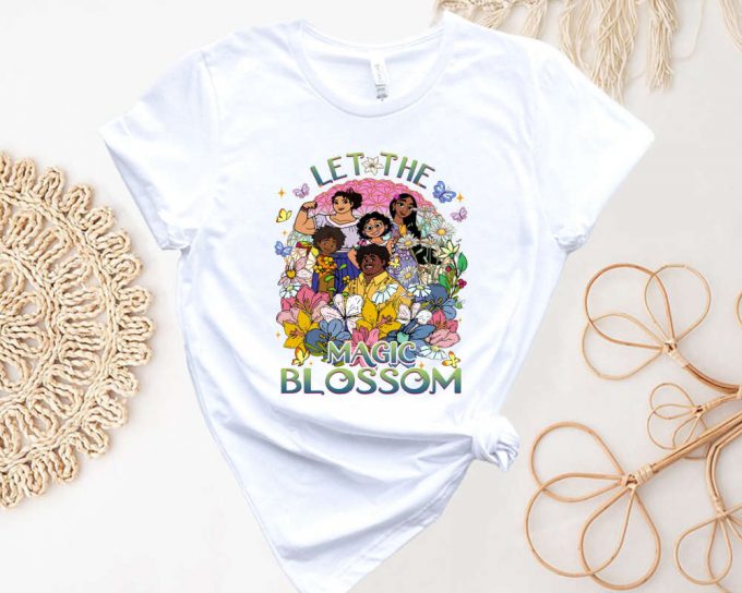 Enchant Your Style With Disney S Magic Blossom Shirt Epcot Flower Garden Festival &Amp; Encanto Isabela Shirt 2