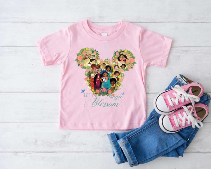 Enchanting Flower &Amp; Garden Festival Shirt Epcot Encanto Disney World Let The Magic Blossom 2