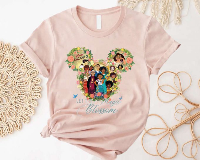 Enchanting Flower &Amp; Garden Festival Shirt Epcot Encanto Disney World Let The Magic Blossom 3