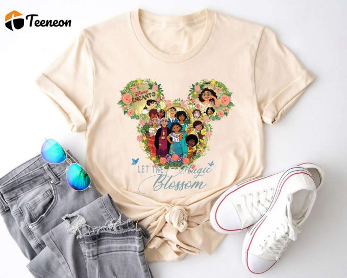 Enchanting Flower &Amp;Amp; Garden Festival Shirt Epcot Encanto Disney World Let The Magic Blossom 1