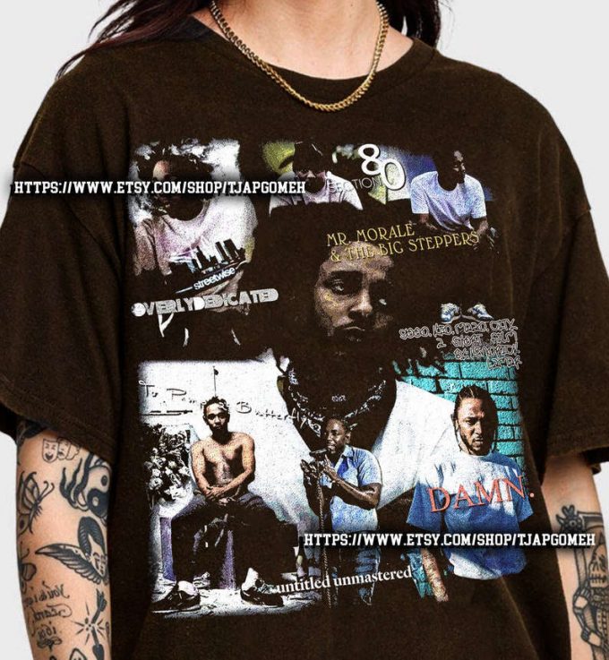 Vintage Limited Kendrick Lamar Album Unisex T-Shirt - Perfect Gift For Men &Amp; Women 2