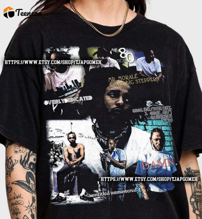 Vintage Limited Kendrick Lamar Album Unisex T-Shirt - Perfect Gift For Men &Amp;Amp; Women 1