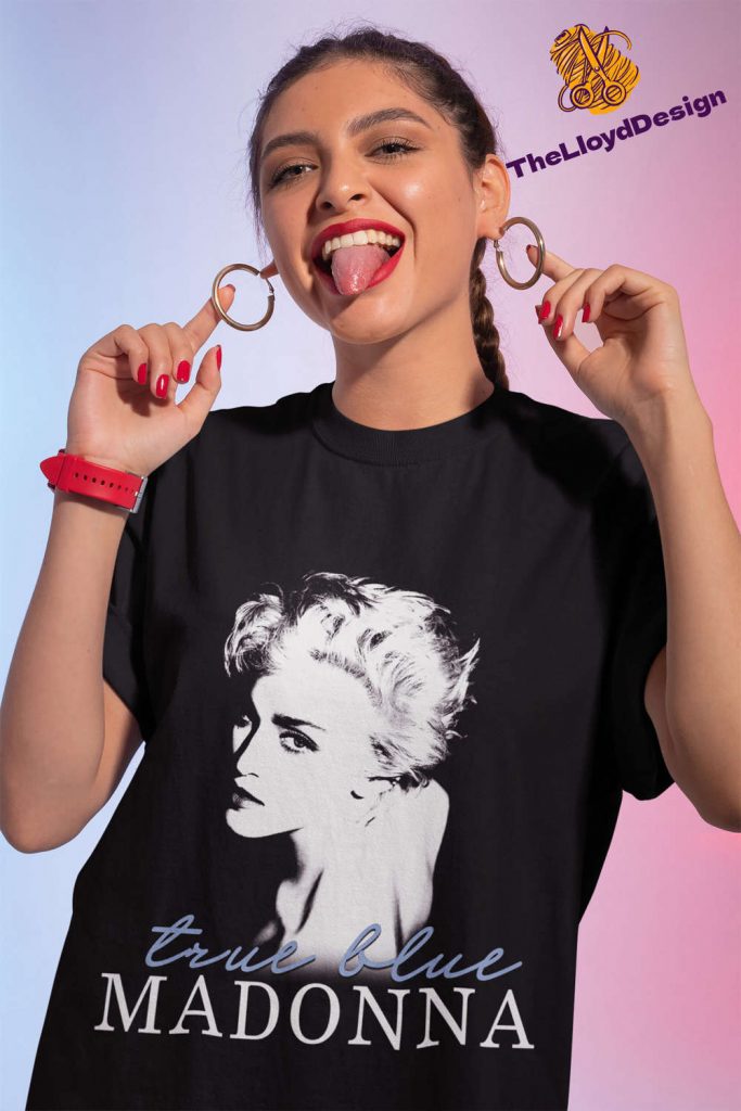 Madonna Retro Vintage T-Shirt: Unisex Shirt Sweatshirt Hoodie - Perfect Gift For Fans 5