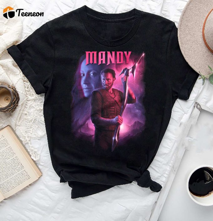 Mandy Strange &Amp;Amp; Eternal T-Shirt: Vintage Horror Movie Shirt Perfect Fan Gift 1