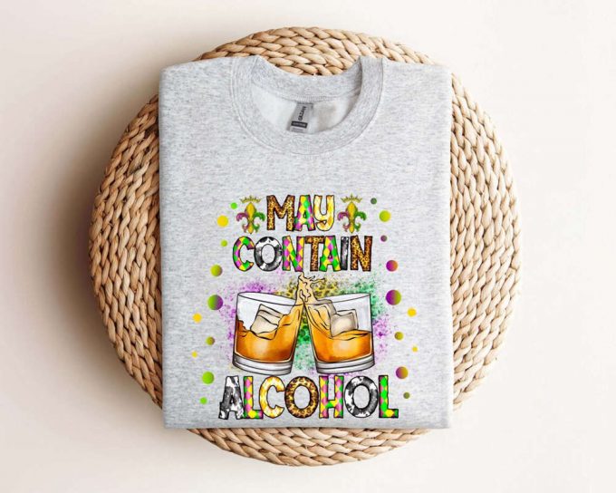 Vibrant Mardi Gras Party Sweatshirt &Amp; Carnival Shirt For Women - Cheers Tee Costume Cruise Sweater &Amp; Fat Tuesday Crewneck 2