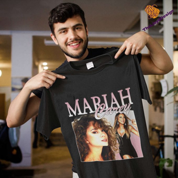 Retro Mariah Carey T-Shirt: Unisex Vintage Music Tee Perfect Gift For Fans 2