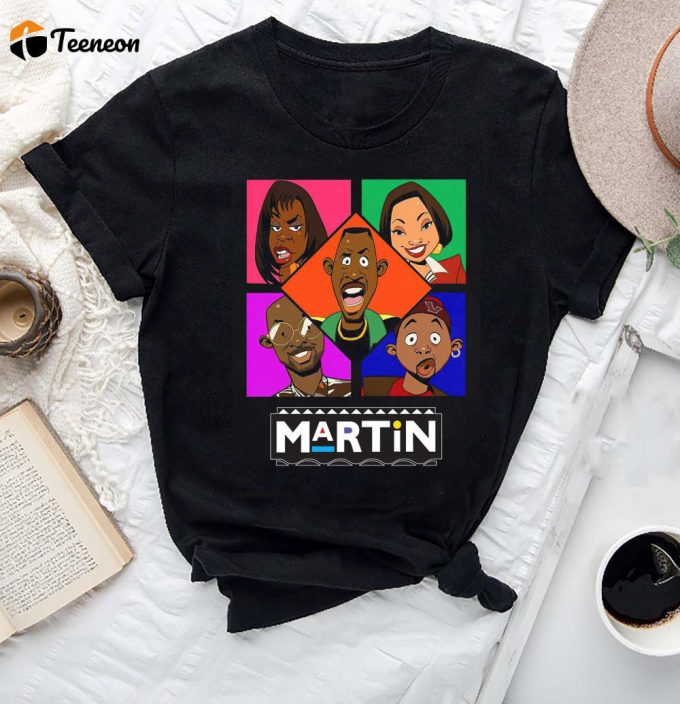 Vintage Martin Tv Show Cartoon T-Shirt: Comedy Series &Amp;Amp; Martin Lawrence Shirt 1