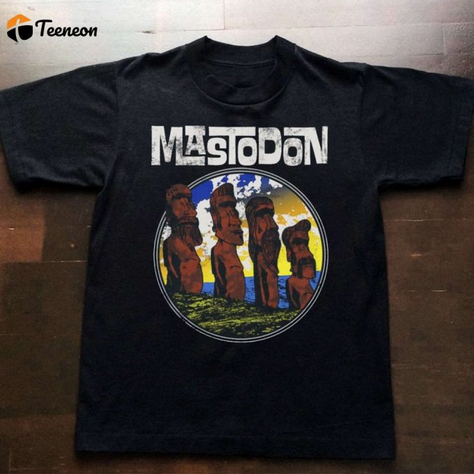 Mastodon Easter Statues &Amp;Amp; Band T-Shirt: Heavy Metal Music Shirt For 90S Music Fans 1