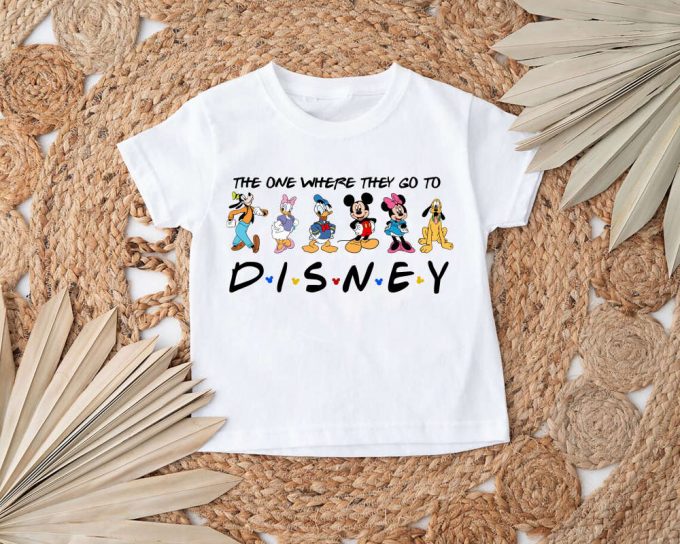 Disney Mickey Friends Shirt: Exclusive Disney World Pixar Kids Shirt 2