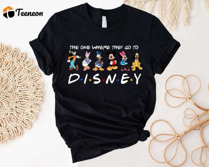 Disney Mickey Friends Shirt: Exclusive Disney World Pixar Kids Shirt 1