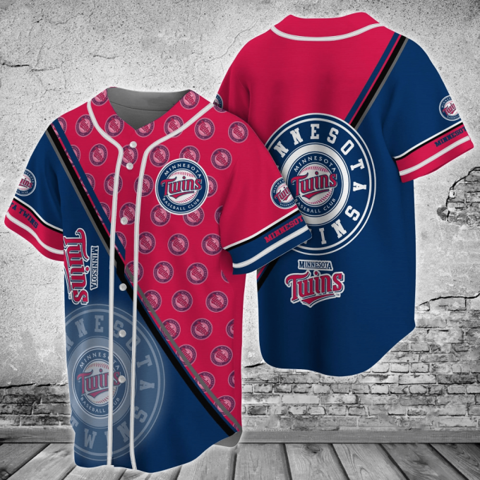 Minnesota Twins Mlb Baseball Jersey Shirt For Fans 2