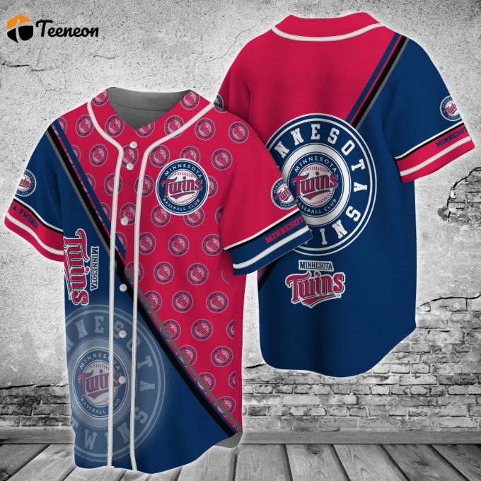 Minnesota Twins Mlb Baseball Jersey Shirt For Fans 1