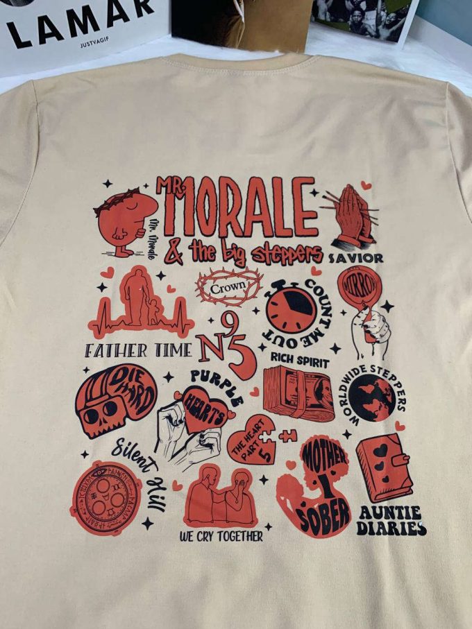 Get The Exclusive Mr Morale &Amp; The Big Steppers Album Shirt By Kendrick Lamar - Limited Edition 2