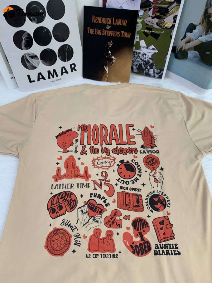 Get The Exclusive Mr Morale &Amp;Amp; The Big Steppers Album Shirt By Kendrick Lamar - Limited Edition 1