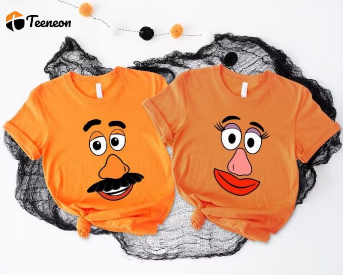 Mr &Amp;Amp; Ms Potato Head Shirts: Custom Couples Tees For Fall Thanksgiving - Funny &Amp;Amp; Matching! 1