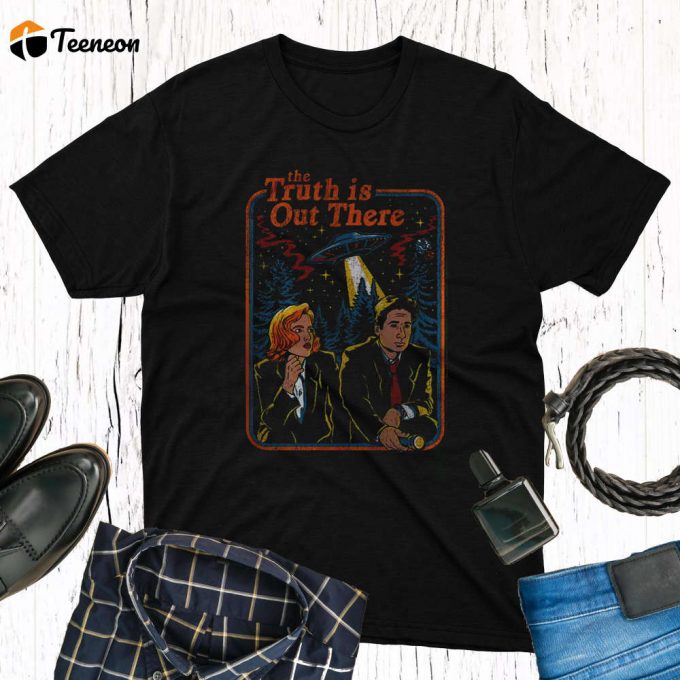 My X-Files Shirt: The Truth Is Out There - Scully &Amp;Amp; Mulder Tee 1