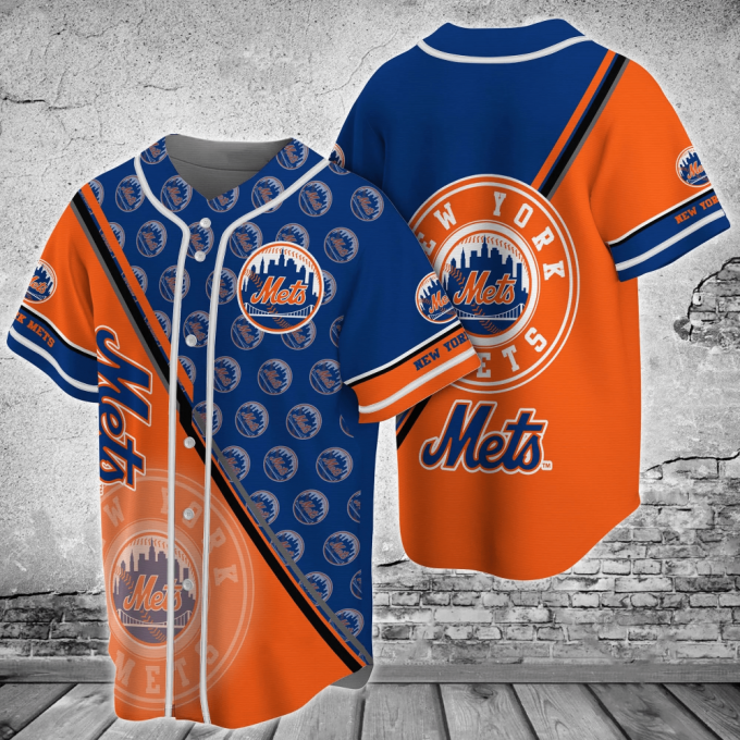 New York Mets Mlb Baseball Jersey Shirt For Fans 2