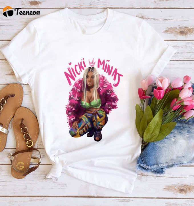 Shop Official Nicki Minaj Art Shirt &Amp;Amp; Pink Friday 2 Tour Merch 1