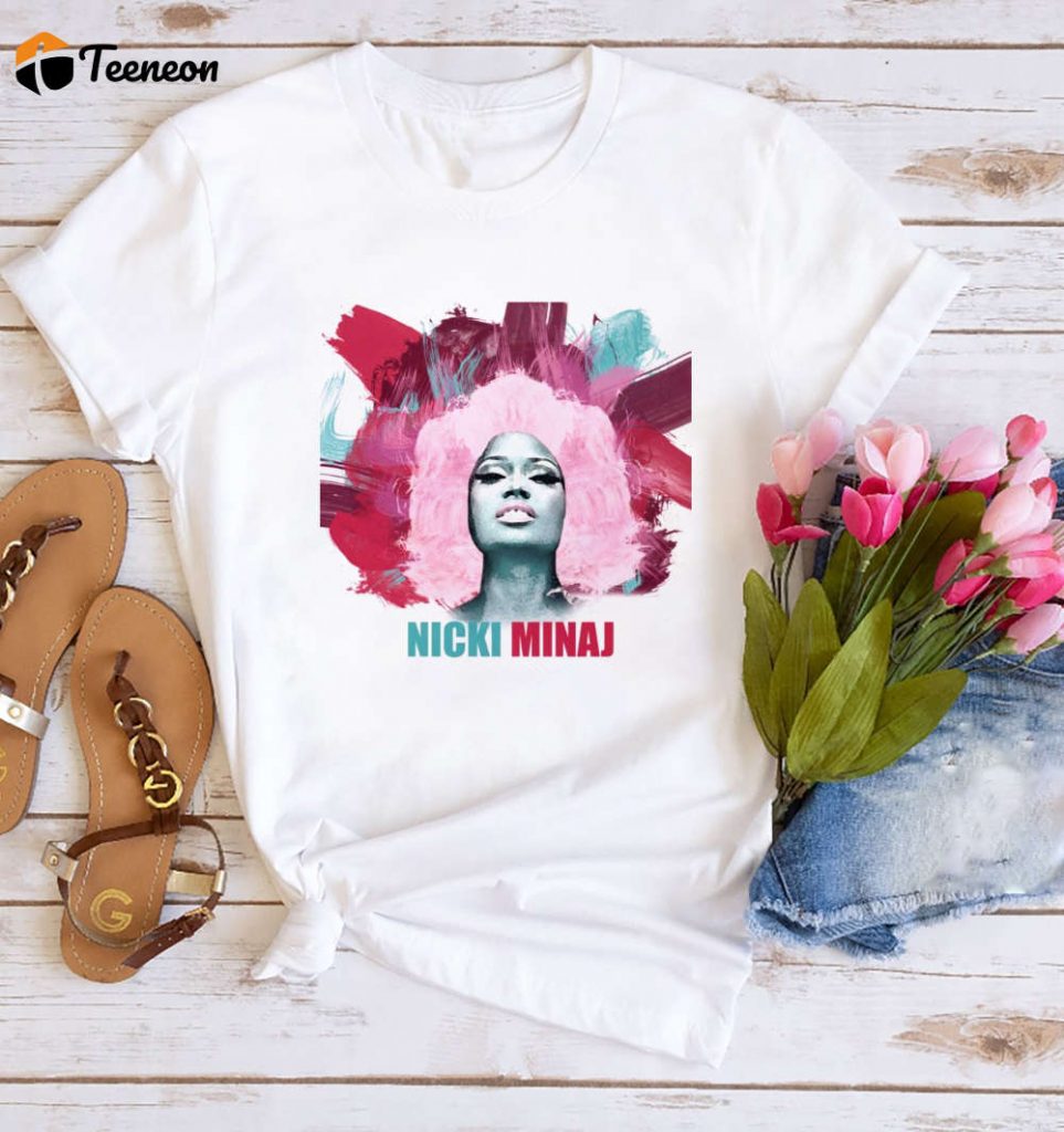 Shop Nicki Minaj Color Shirt &Amp; Pink Friday 2 Tour Merch 2