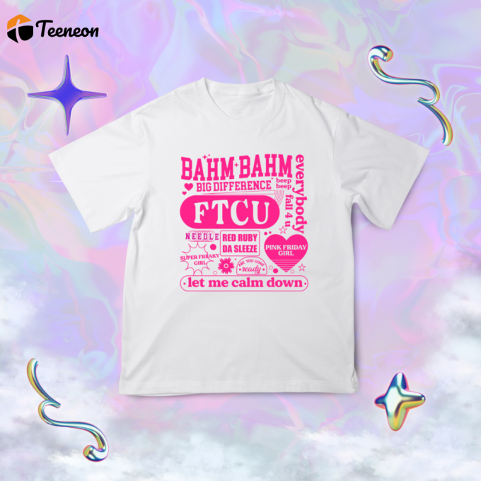 Bold &Amp;Amp; Vibrant Nicki Minaj Shirt: Express Your Style With Iconic Rap Queen Merchandise! 1