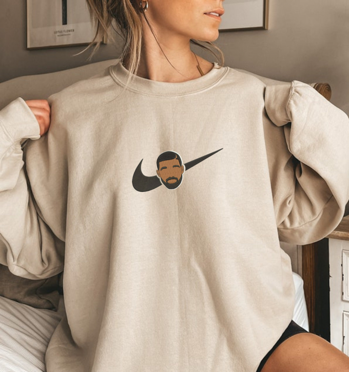 Shop The Stylish Nike Drake Embroidered Logo Shirt For A Trendy Look 3