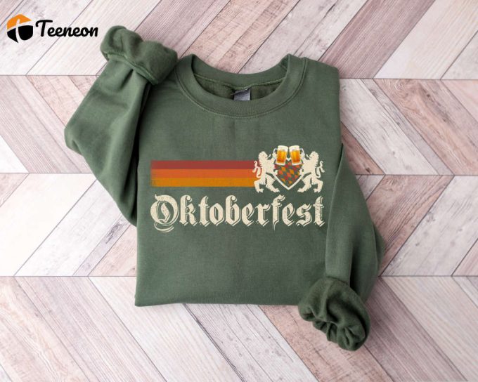 Octoberfest Drinking Team Sweatshirt - Deutschland Oktoberfest Sweater: Beer Drinking Shirt &Amp;Amp; Fest Costume 1