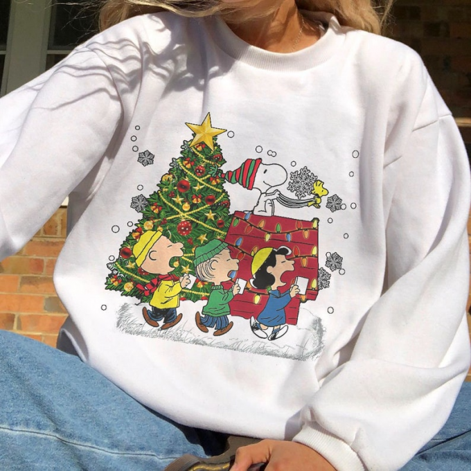 Snoopy Xmas Shirt: Festive Peanuts Design For The Holidays! 3