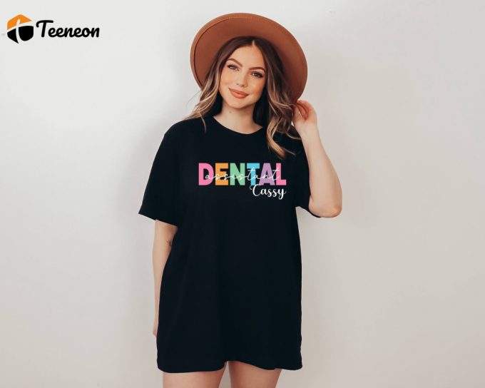 Dental Student Shirt: Personalized Future Dentist Gifts Custom Name Shirt &Amp;Amp; Personalized Gifts - Dentist Squad Shirts 1