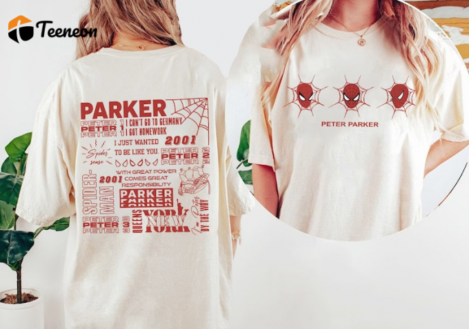 Get Your Spiderman Shirt By Peter Parker - Unleash Your Inner Superhero! 1