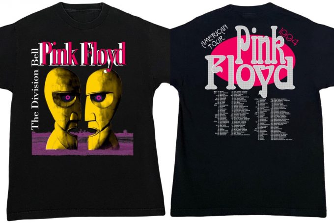 Pink Floyd Division Bell Tour 94 T-Shirt: Rock Music Tee 2