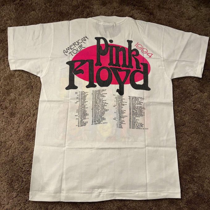 Pink Floyd Division Bell Tour 94 T-Shirt: Rock Music Tee 3