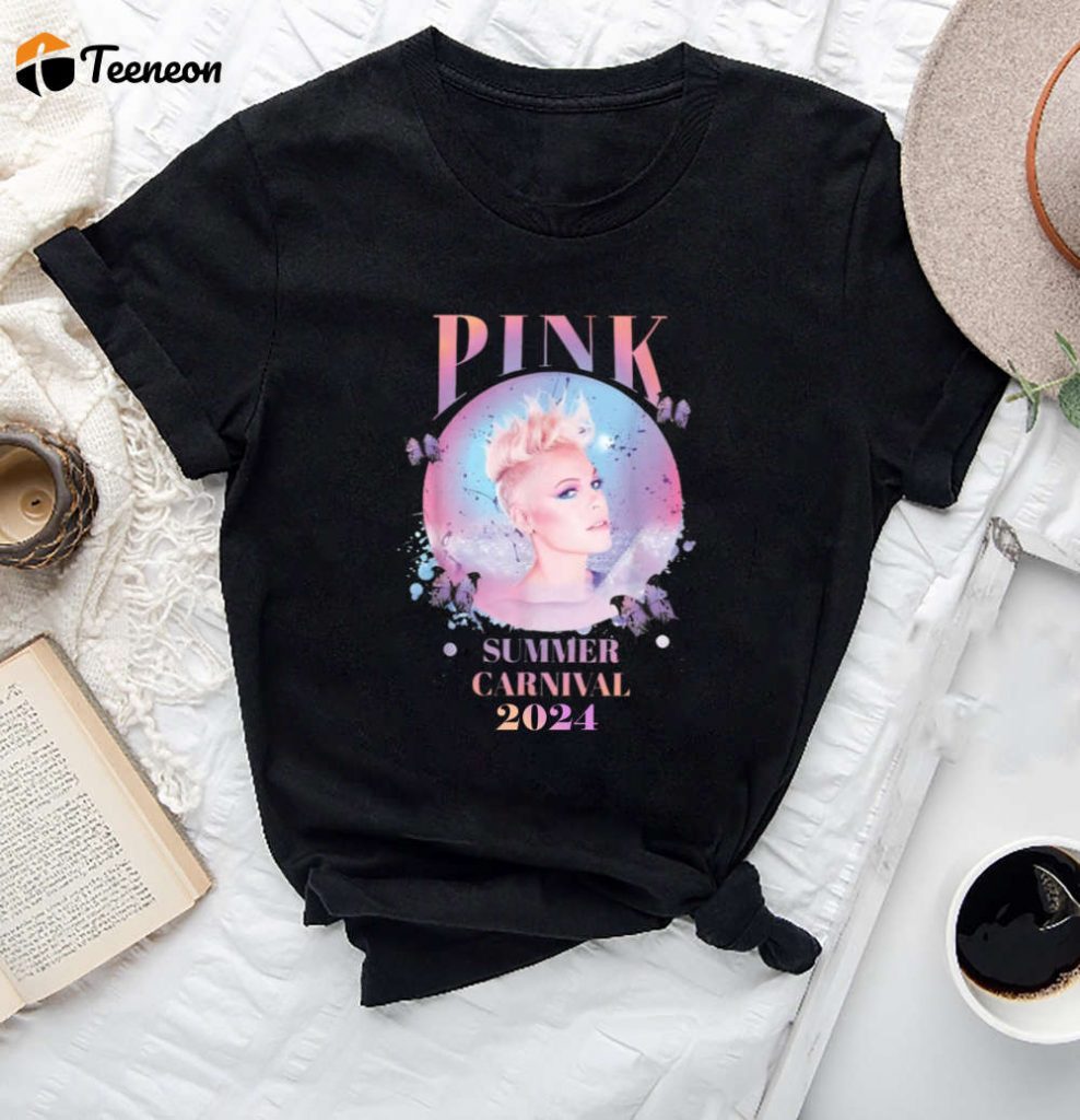 Pink Summer Carnival Tour Merch - P!Nk Shirt &Amp; Fan Gifts 2024 Concert Shirt 2