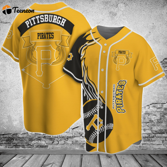 Pittsburgh Pirates Mlb Baseball Jersey Shirt Classic 1