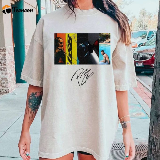 Post Malone Album Sweatshirt - Rap Music Merch Shirt &Amp;Amp; Gift For Fans 1