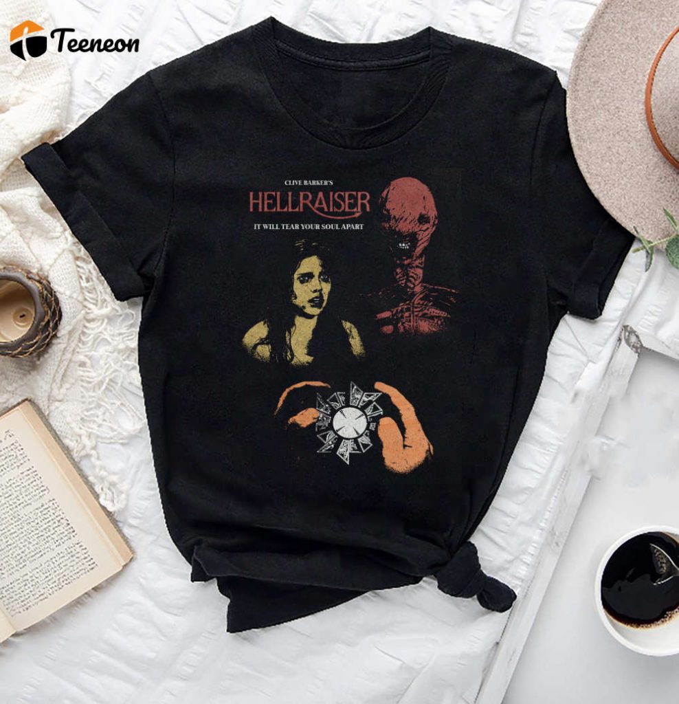 Hellraiser Pinhead T-Shirt: Fan Gift With Hellraiser Graphic Movie Shirt 2