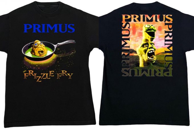 Primus Frizzle Fry 1990 Tour T-Shirt - Vintage Rock Concert Shirt 3