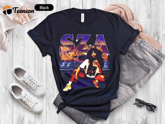 Stay Stylish With The Retro-Inspired Sza 90S Pullover Shirt - Perfect For A Trendy Look! 1