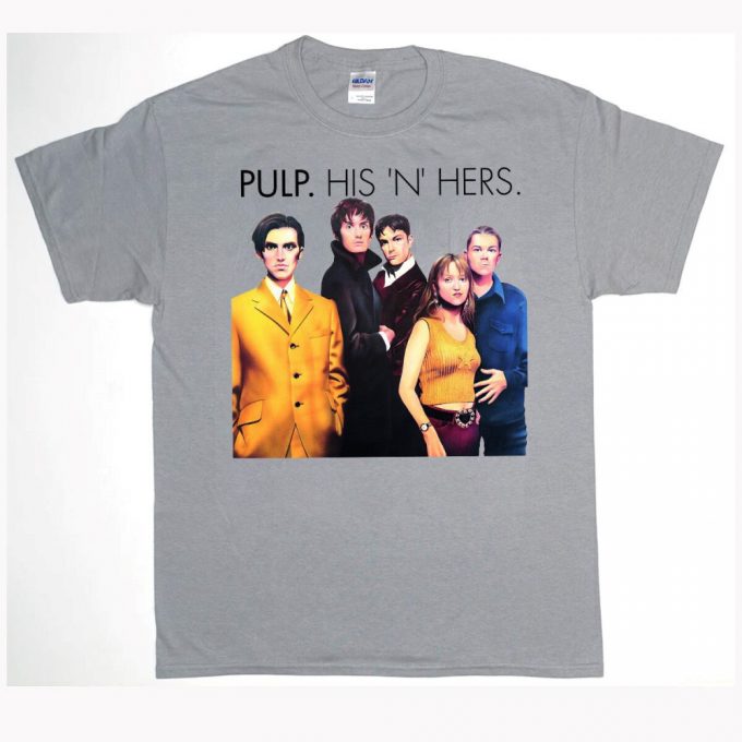 Pulp His N Hers Tour 1994 T-Shirt: Authentic 90S Music Tee From Iconic Pulp Rock Band 2