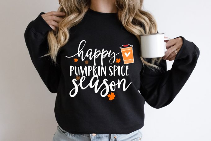 Fall Coffee Shirt: Pumpkin Spice Latte &Amp; Hot Coffee Lovers - Cute Seasonal Apparel 2