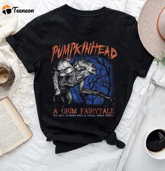 Pumpkinhead T-Shirt: A Grim Fairytale &Amp;Amp; Vintage Horror Movie Shirt - Perfect Fan Gift 1