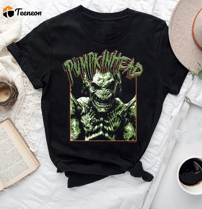 Pumpkinhead Demon Logo T-Shirt - Perfect Fan Gift Vintage Movie Shirt (1988) 1