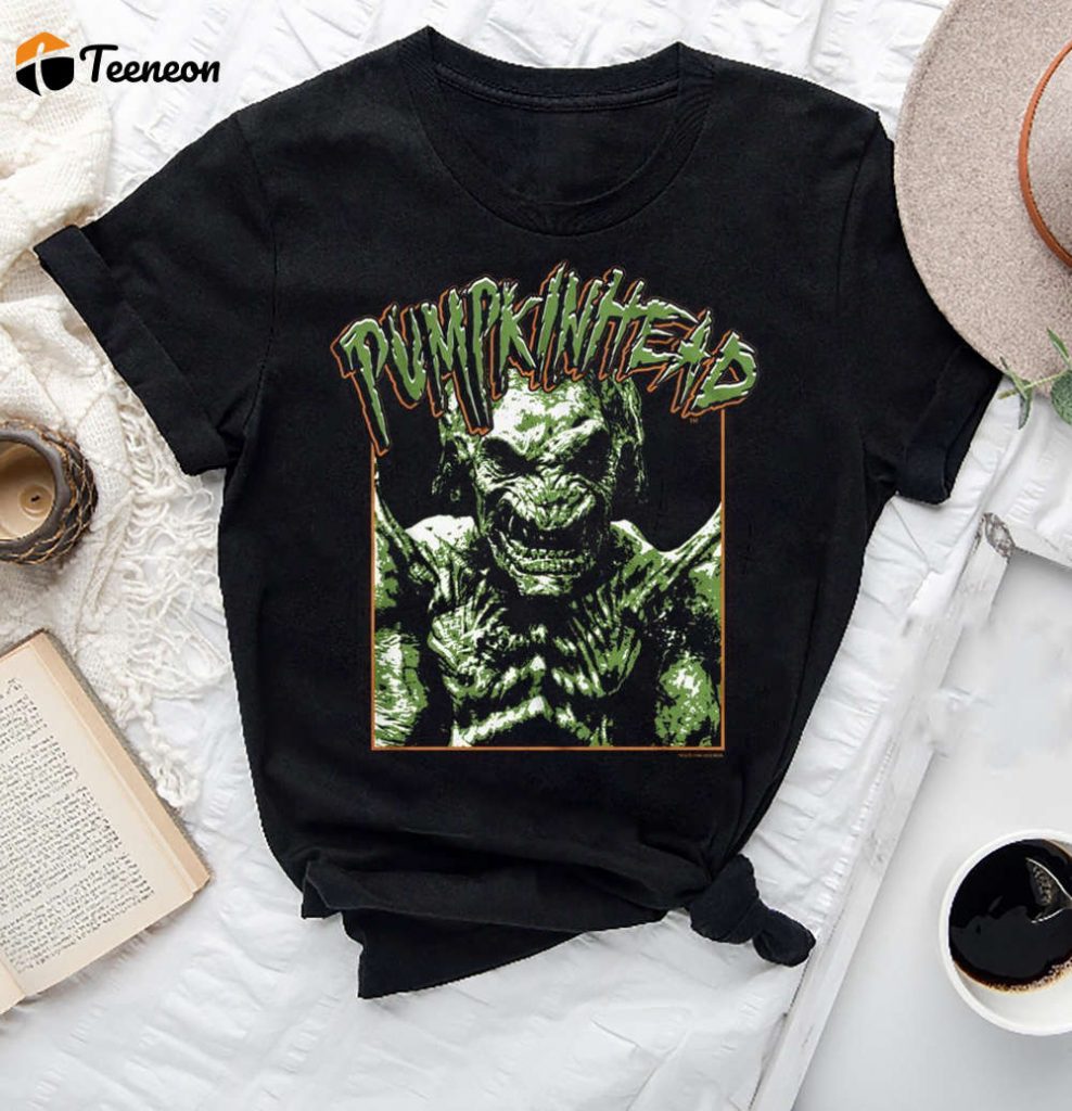 Pumpkinhead Demon Logo T-Shirt - Perfect Fan Gift Vintage Movie Shirt (1988) 2